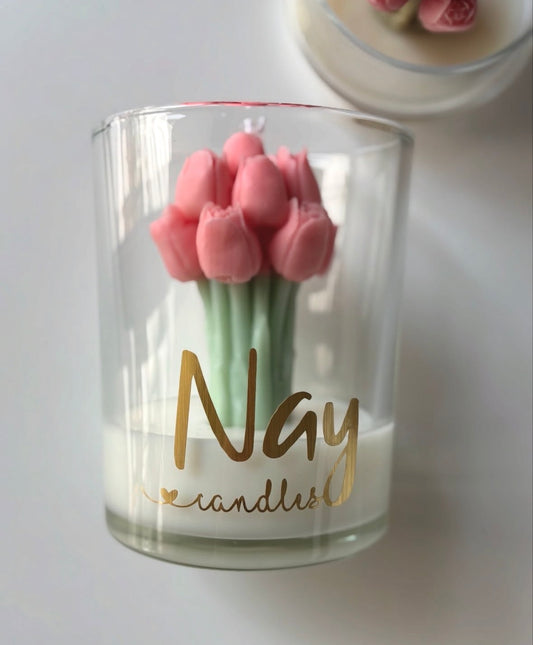Tulip Candle Jar